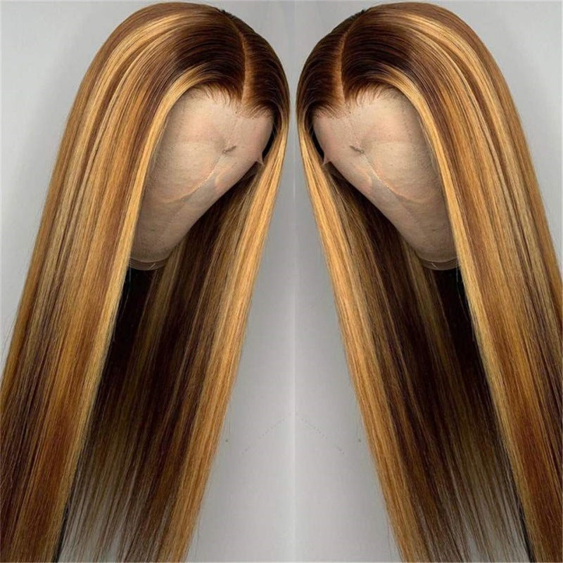 Fashion Wine Red Wig Front Lace Small Roll Wound Tube Afro Synthetic Wigs
